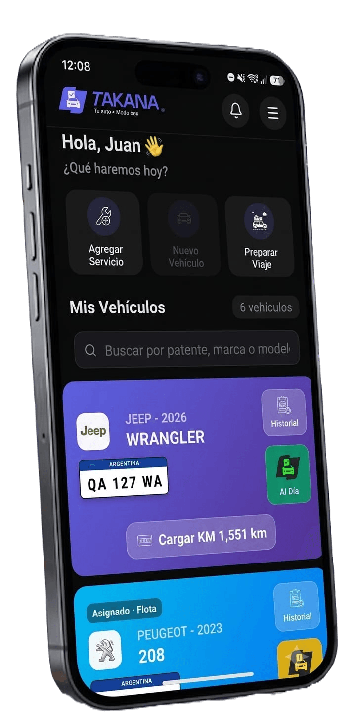 Takana App en celular